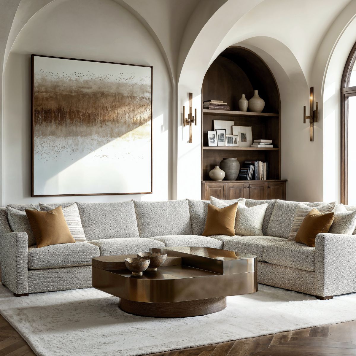 Transitional interior